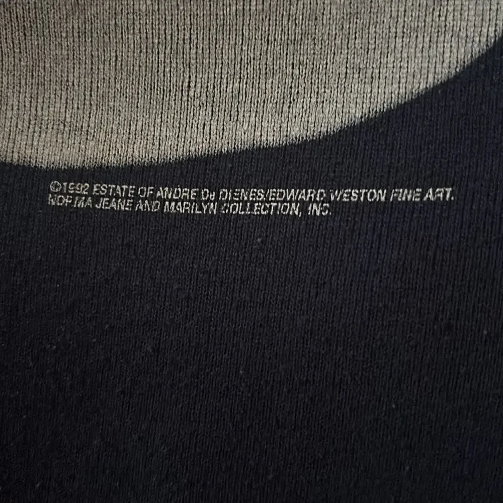 1992 Love Norma Jeane Collection Cotton Sweat-shirt Size S - Picture 5 of 8